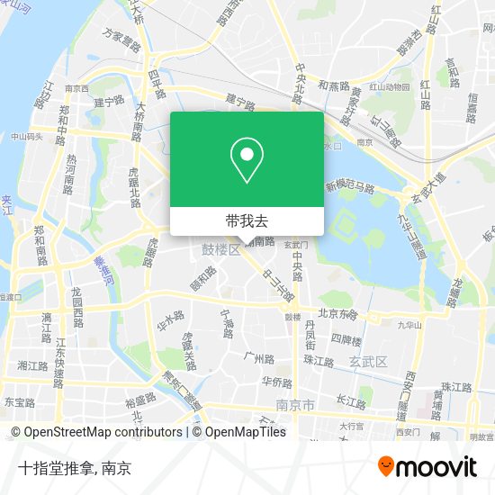 十指堂推拿地图