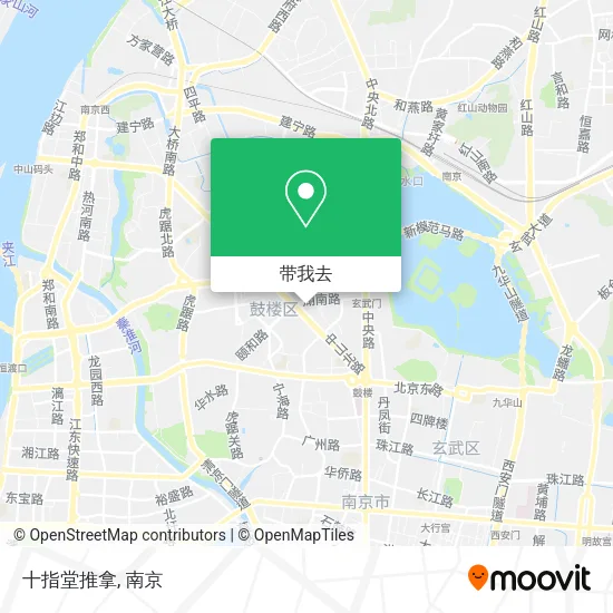 十指堂推拿地图