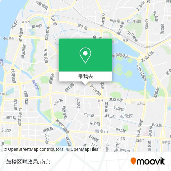 鼓楼区财政局地图