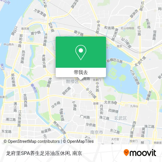 龙府里SPA养生足浴油压休闲地图