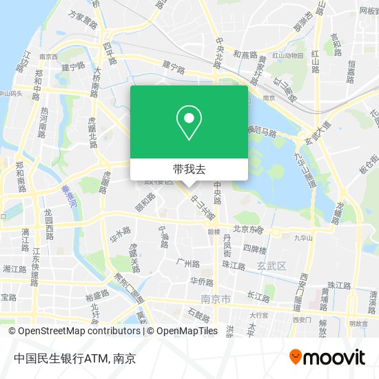 中国民生银行ATM地图