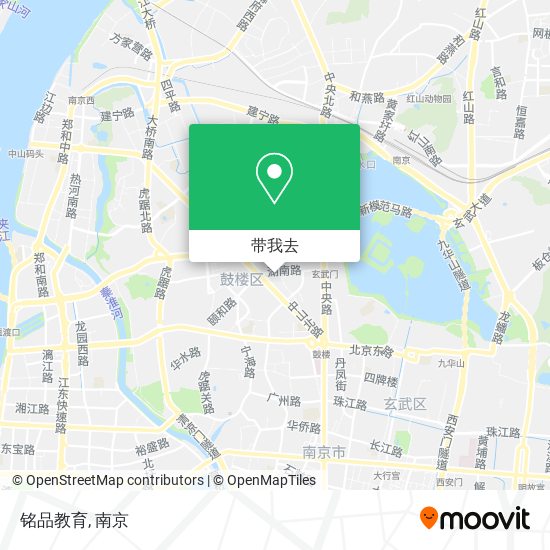 铭品教育地图