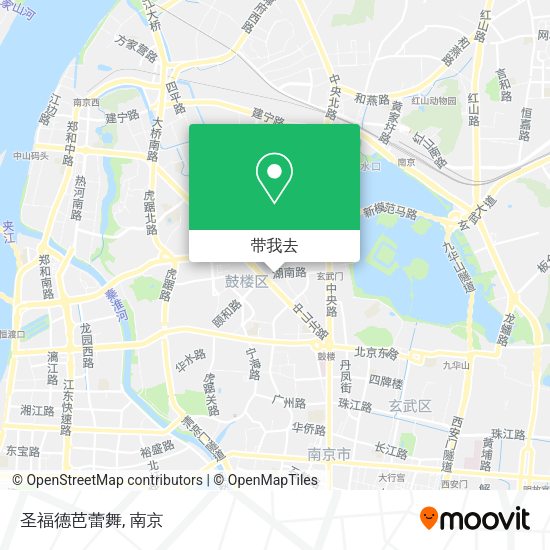 圣福德芭蕾舞地图