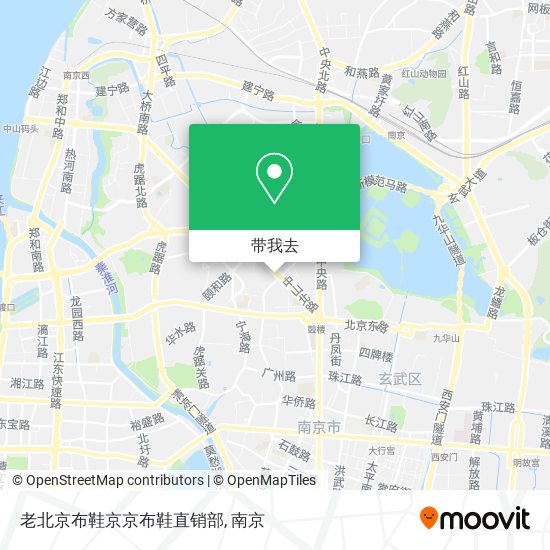 老北京布鞋京京布鞋直销部地图