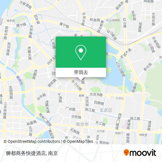 狮都商务快捷酒店地图