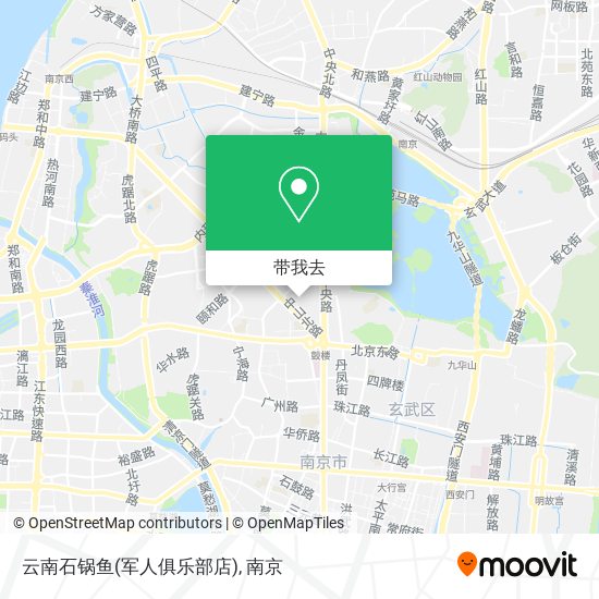 云南石锅鱼(军人俱乐部店)地图