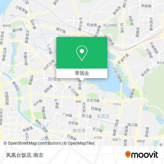 凤凰台饭店地图