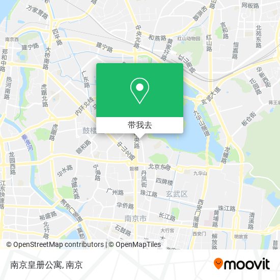 南京皇册公寓地图