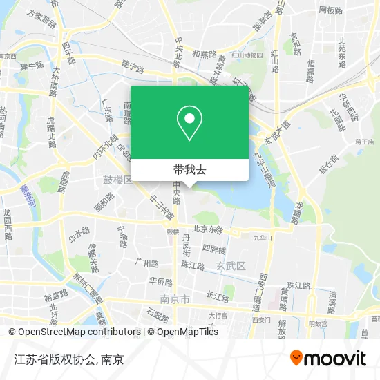 江苏省版权协会地图