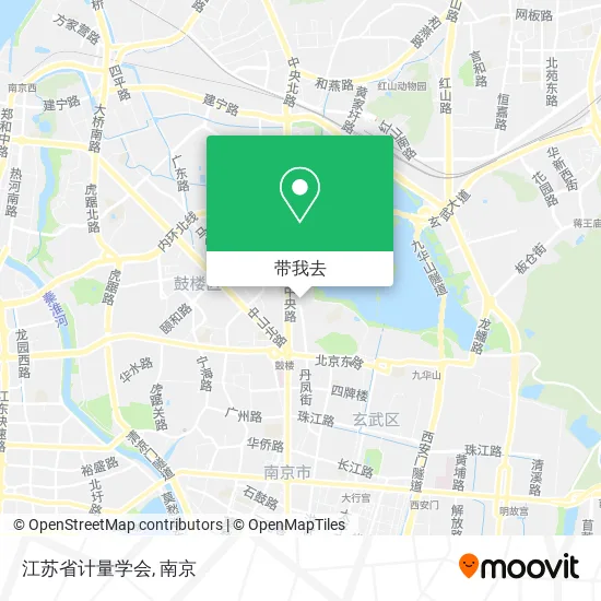 江苏省计量学会地图