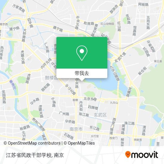 江苏省民政干部学校地图