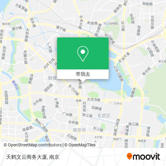 天鹤文云商务大厦地图