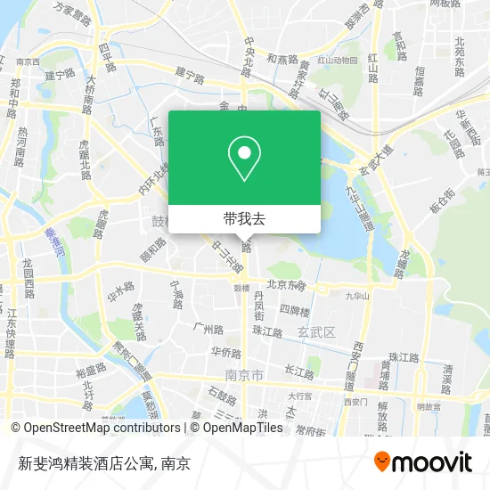 新斐鸿精装酒店公寓地图