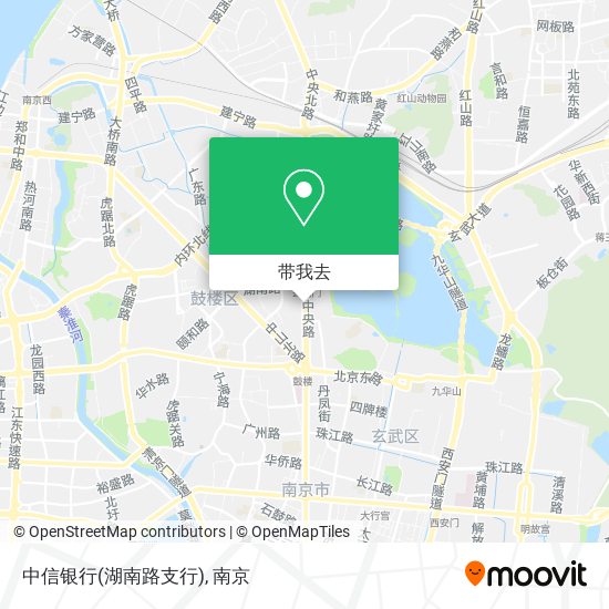 中信银行(湖南路支行)地图