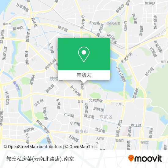 郭氏私房菜(云南北路店)地图