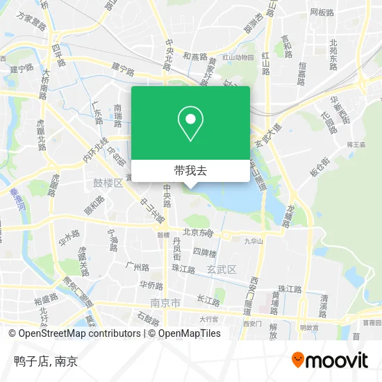 鸭子店地图