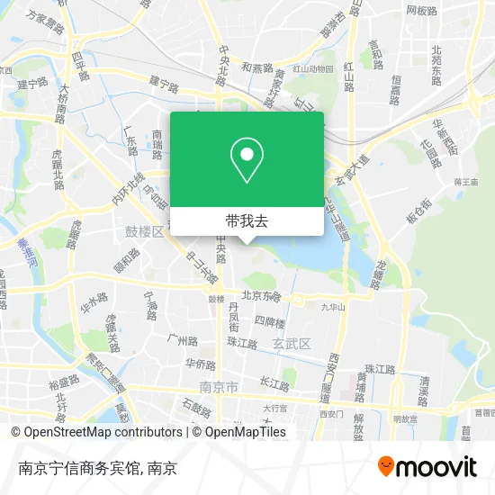 南京宁信商务宾馆地图