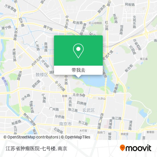 江苏省肿瘤医院-七号楼地图
