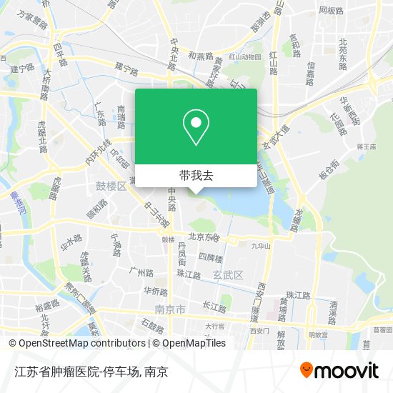江苏省肿瘤医院-停车场地图