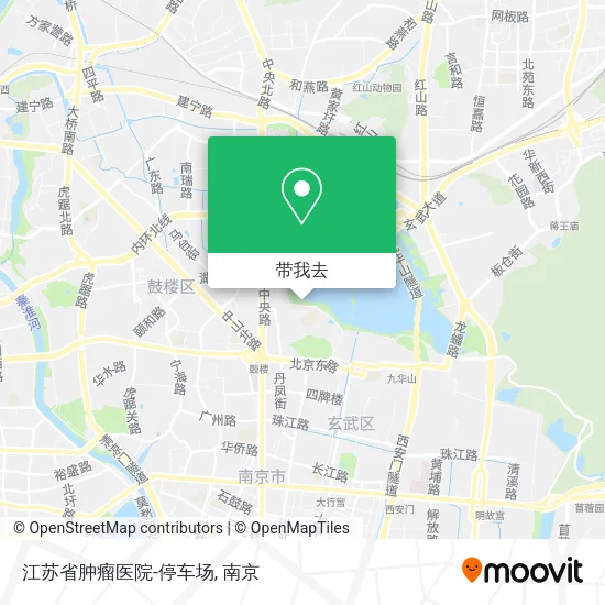 江苏省肿瘤医院-停车场地图