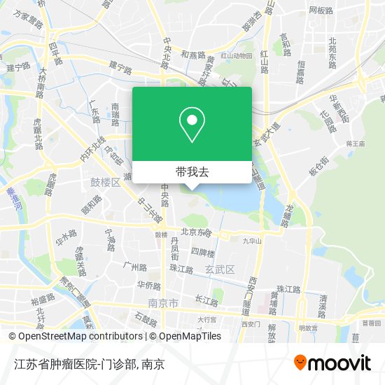 江苏省肿瘤医院-门诊部地图