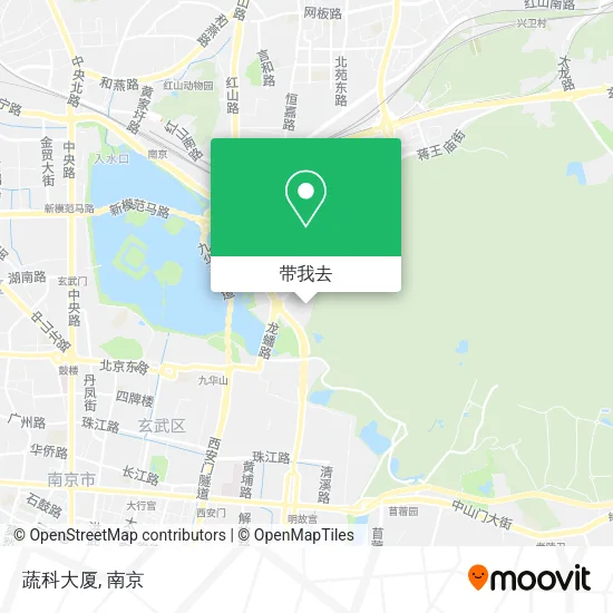 蔬科大厦地图