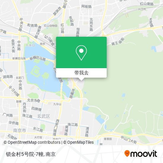 锁金村5号院-7幢地图