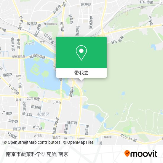 南京市蔬菜科学研究所地图