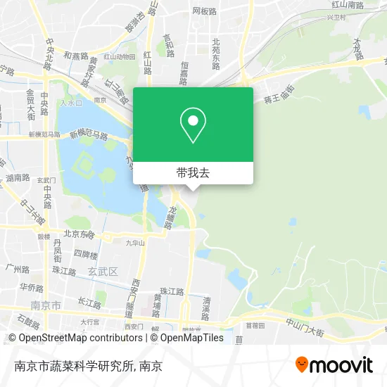 南京市蔬菜科学研究所地图
