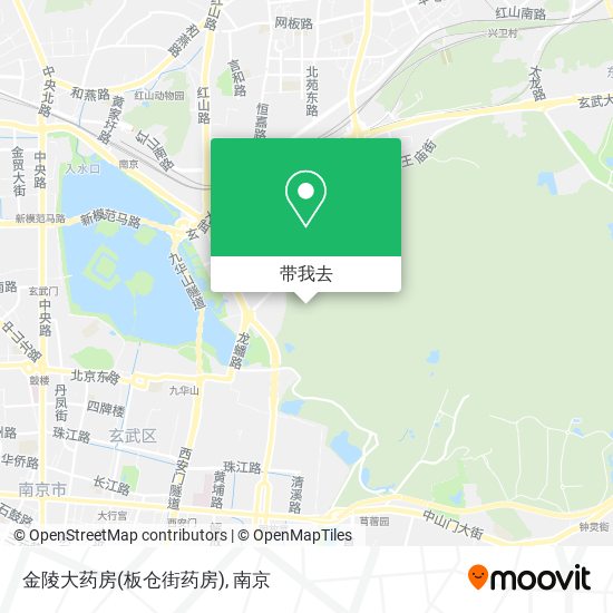 金陵大药房(板仓街药房)地图