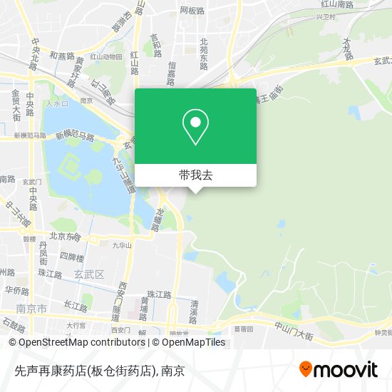 先声再康药店(板仓街药店)地图