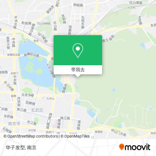 华子发型地图