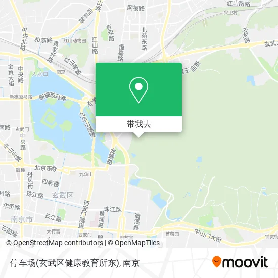 停车场(玄武区健康教育所东)地图