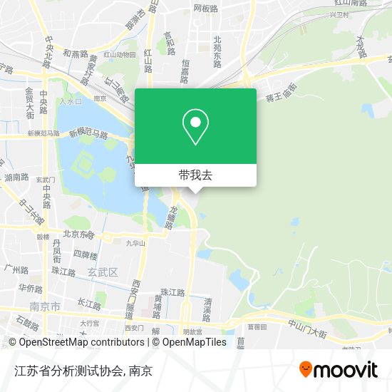 江苏省分析测试协会地图