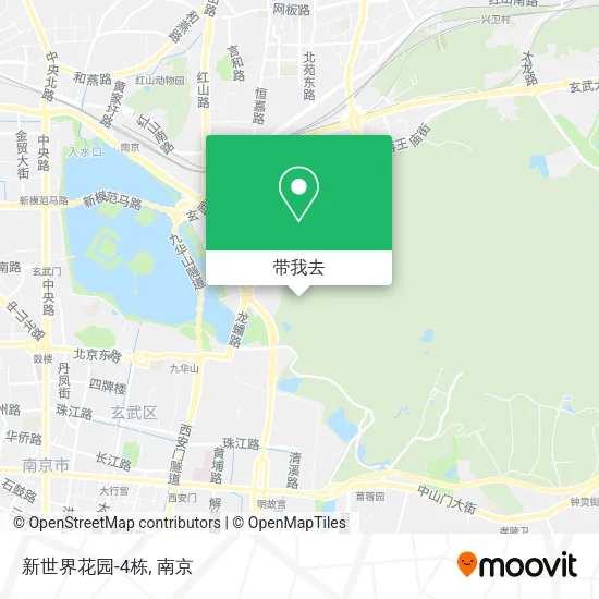 新世界花园-4栋地图