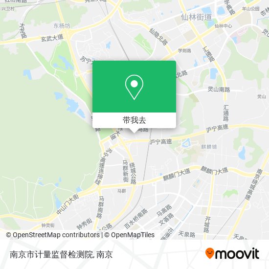 南京市计量监督检测院地图