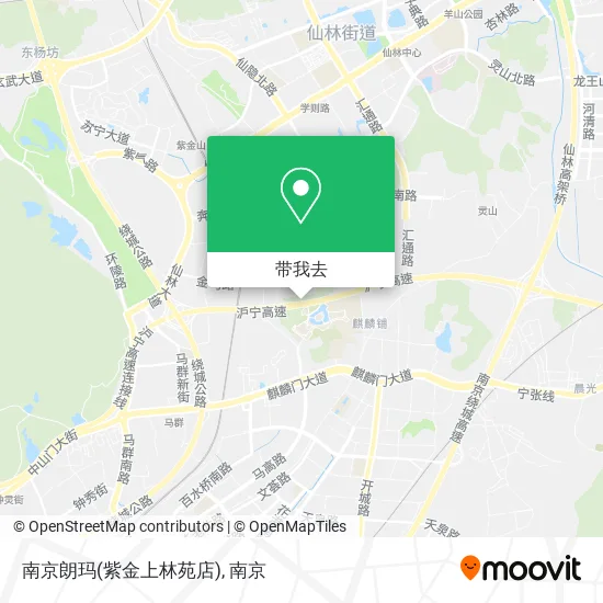 南京朗玛(紫金上林苑店)地图
