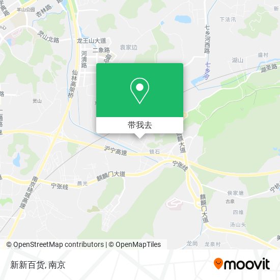 新新百货地图