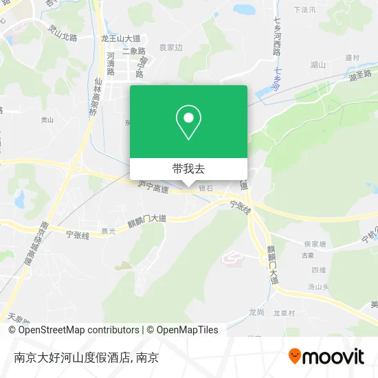 南京大好河山度假酒店地图