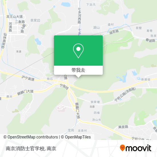 南京消防士官学校地图