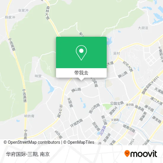 华府国际-三期地图