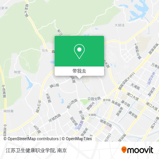 江苏卫生健康职业学院地图