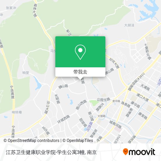 江苏卫生健康职业学院-学生公寓3幢地图