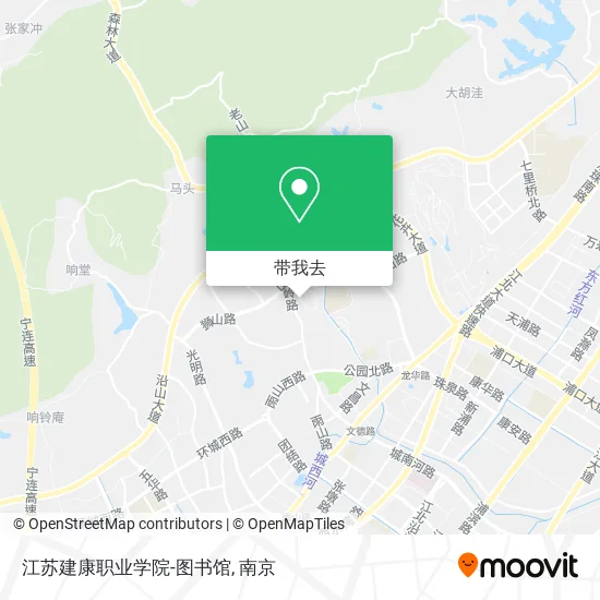 江苏建康职业学院-图书馆地图