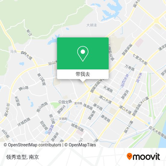 领秀造型地图