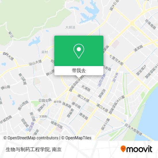 生物与制药工程学院地图
