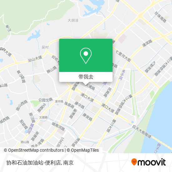 协和石油加油站-便利店地图