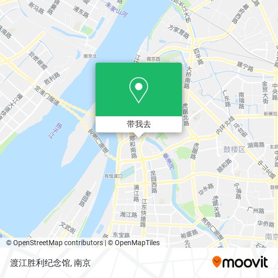 渡江胜利纪念馆地图