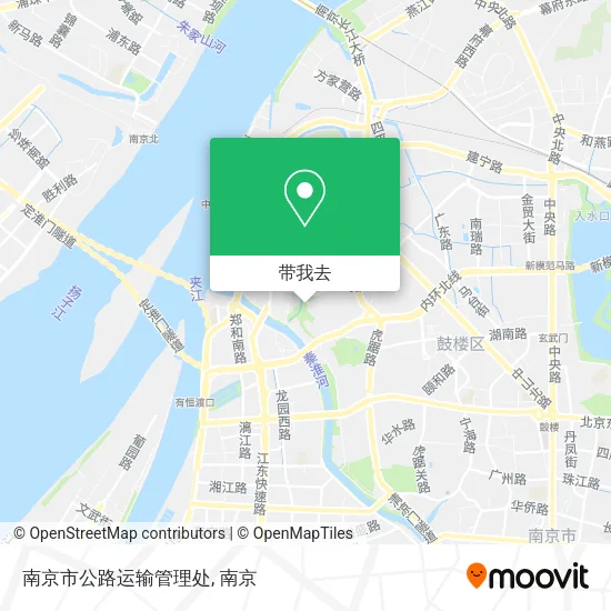 南京市公路运输管理处地图