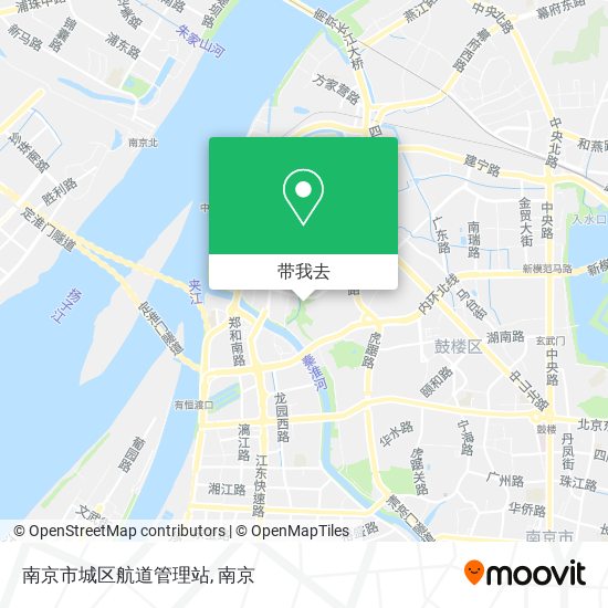 南京市城区航道管理站地图